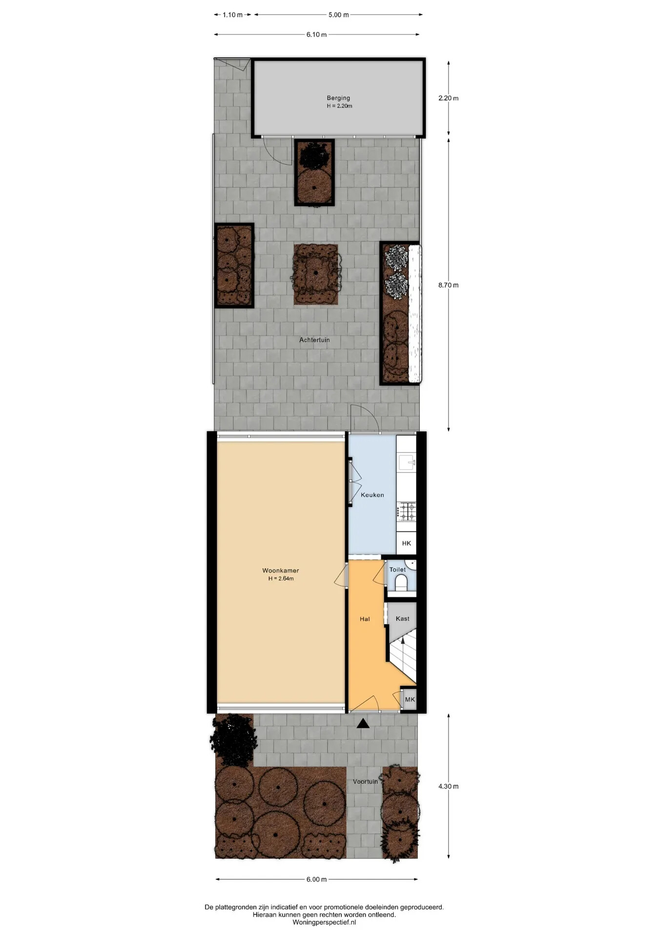 Tussenwoning te koop: Marius Bauerstraat 3, Woerden