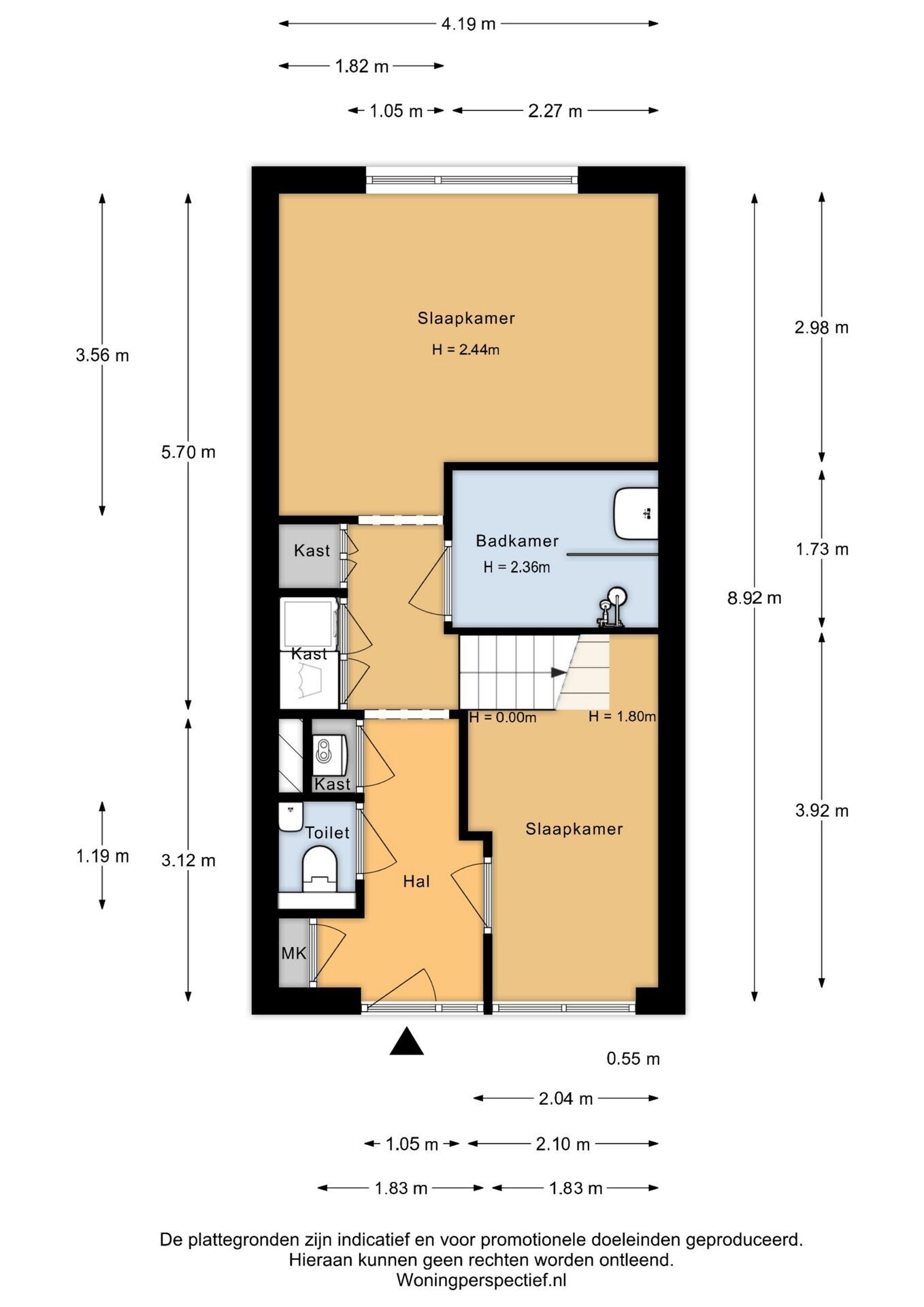 Appartement te koop: Andersenhof 36, Woerden