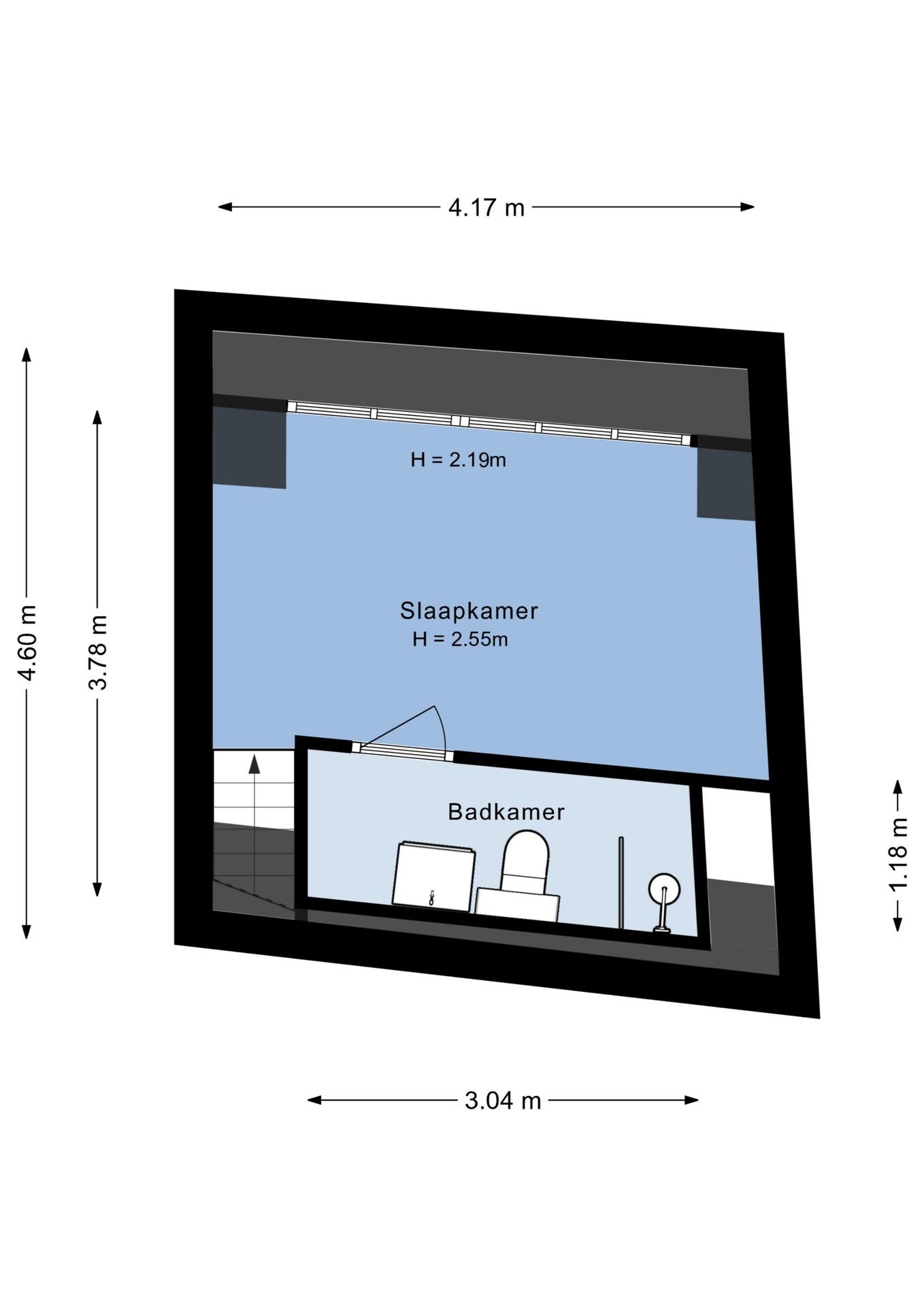 Studio te koop: Wittevrouwenstraat 40C, Utrecht