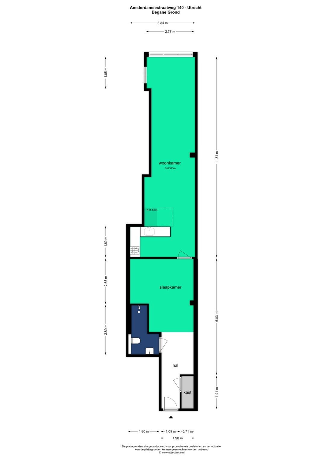 Appartement te koop: Amsterdamsestraatweg 140, Utrecht