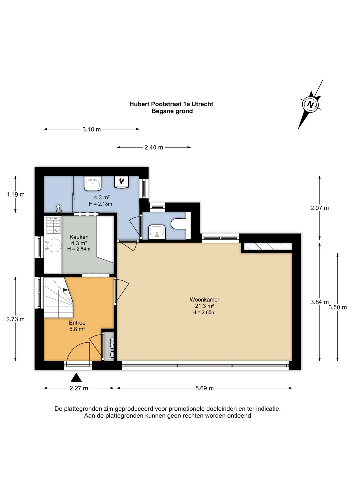 Hoekwoning te koop: Hubert Pootstraat 1A, Utrecht