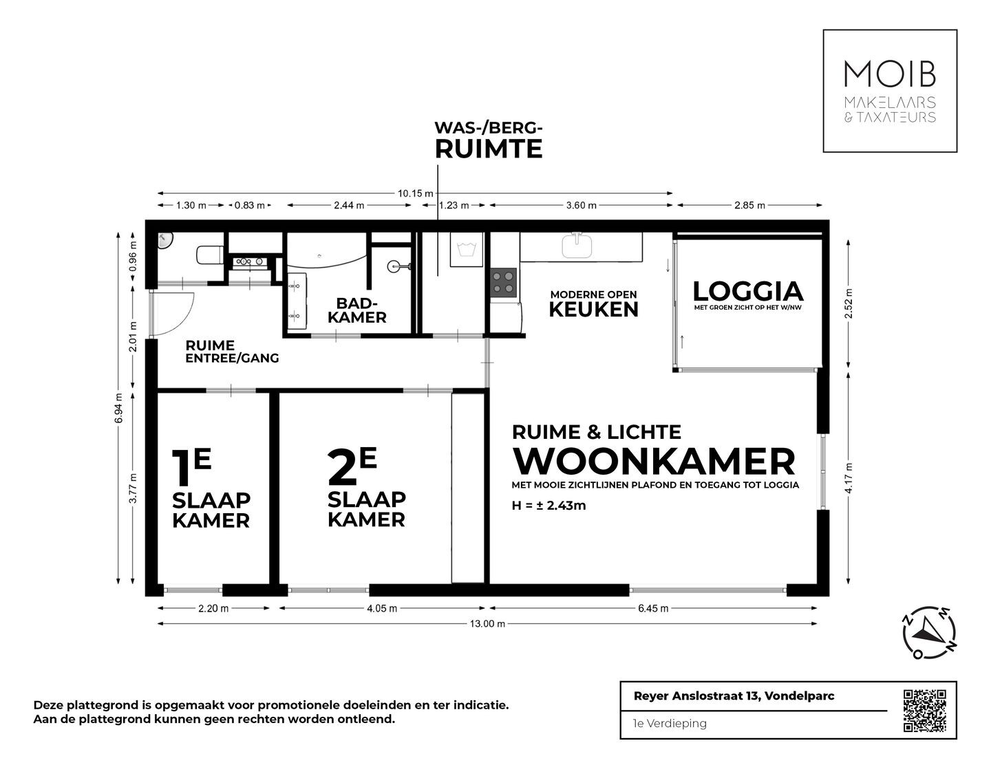 Appartement te koop: Reyer Anslostraat 13, Utrecht