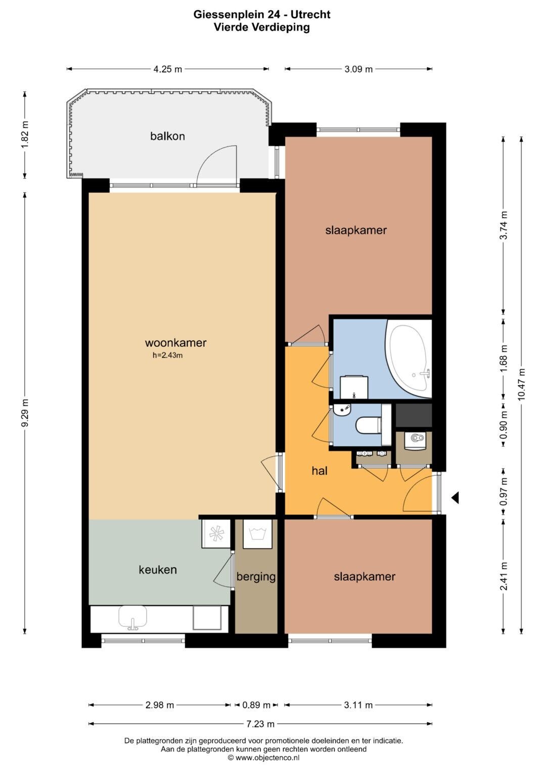 Appartement te koop: Giessenplein 24, Utrecht