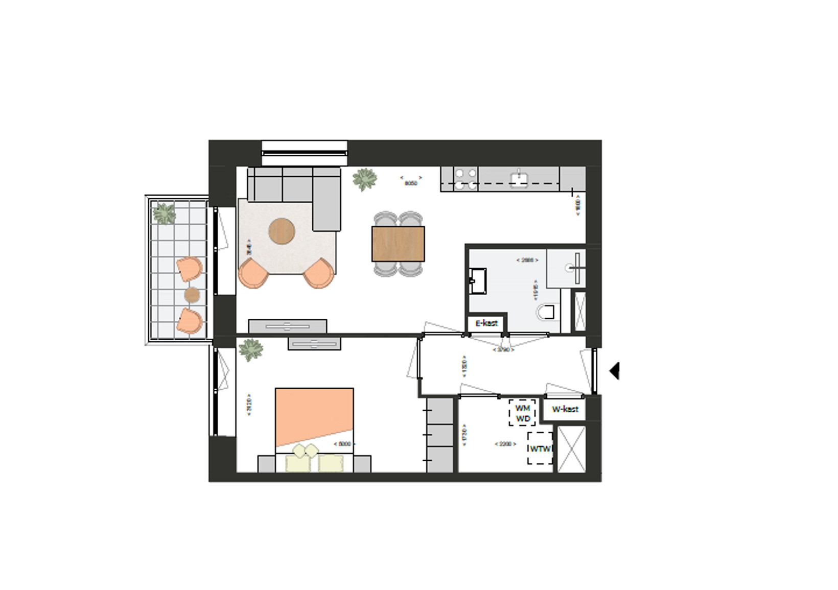 Appartement te koop: De Dorser 287, Utrecht