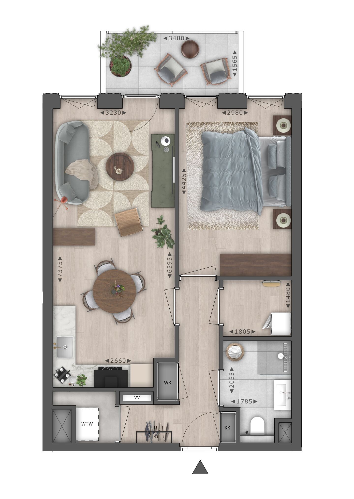 Appartement te koop: De Boomkweker 155, Utrecht