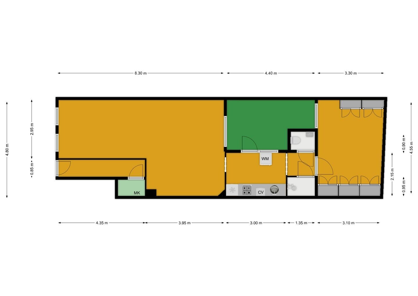 Studio te koop: Jan Pieterszoon Coenstraat 82, Utrecht