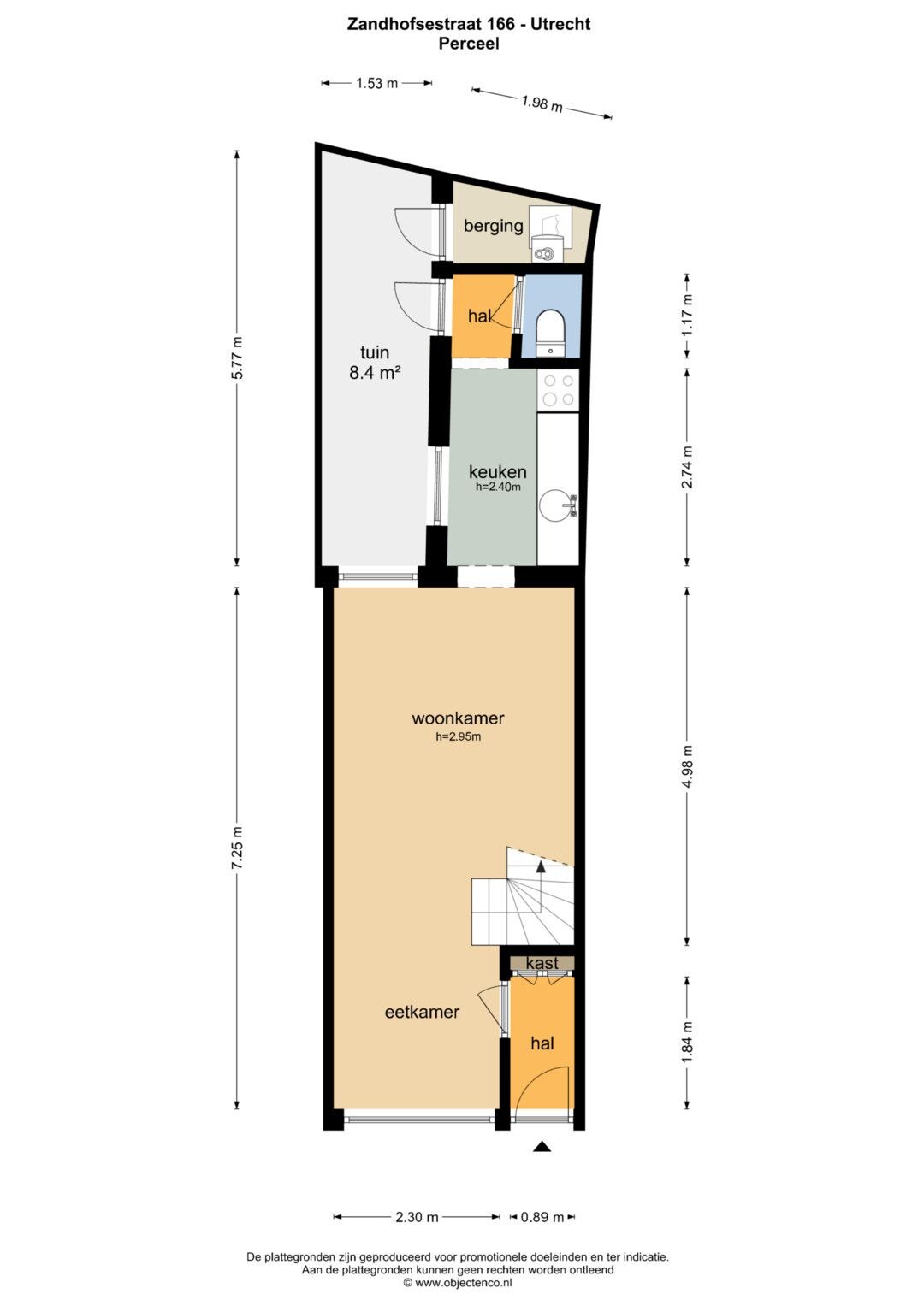 Tussenwoning te koop: Zandhofsestraat 166, Utrecht