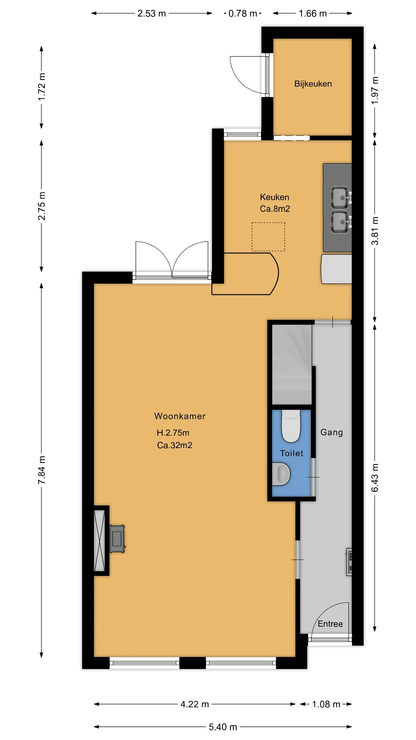 Tussenwoning te koop: Jufferstraat 9, Zeist