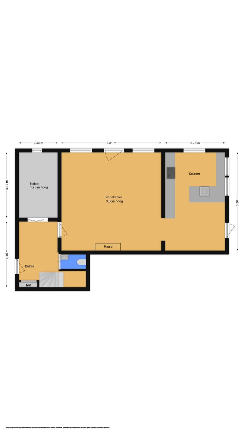Appartement te koop: Wakkerendijk 102, Eemnes