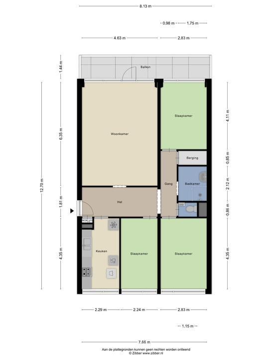 Appartement te koop: Ganzenstraat 120, Amersfoort