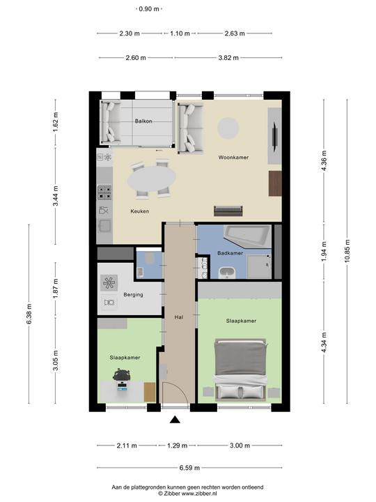 Appartement te koop: Baak van Herkingen 98, Amersfoort
