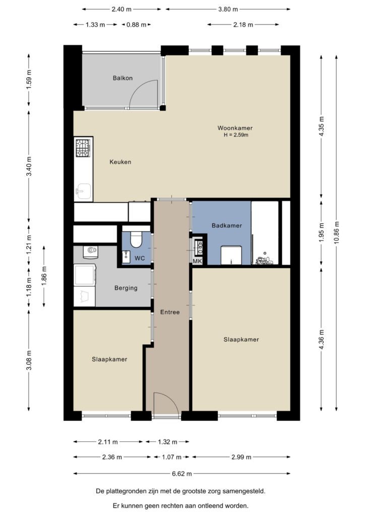 Appartement te koop: Baak van Katwijk 122, Amersfoort
