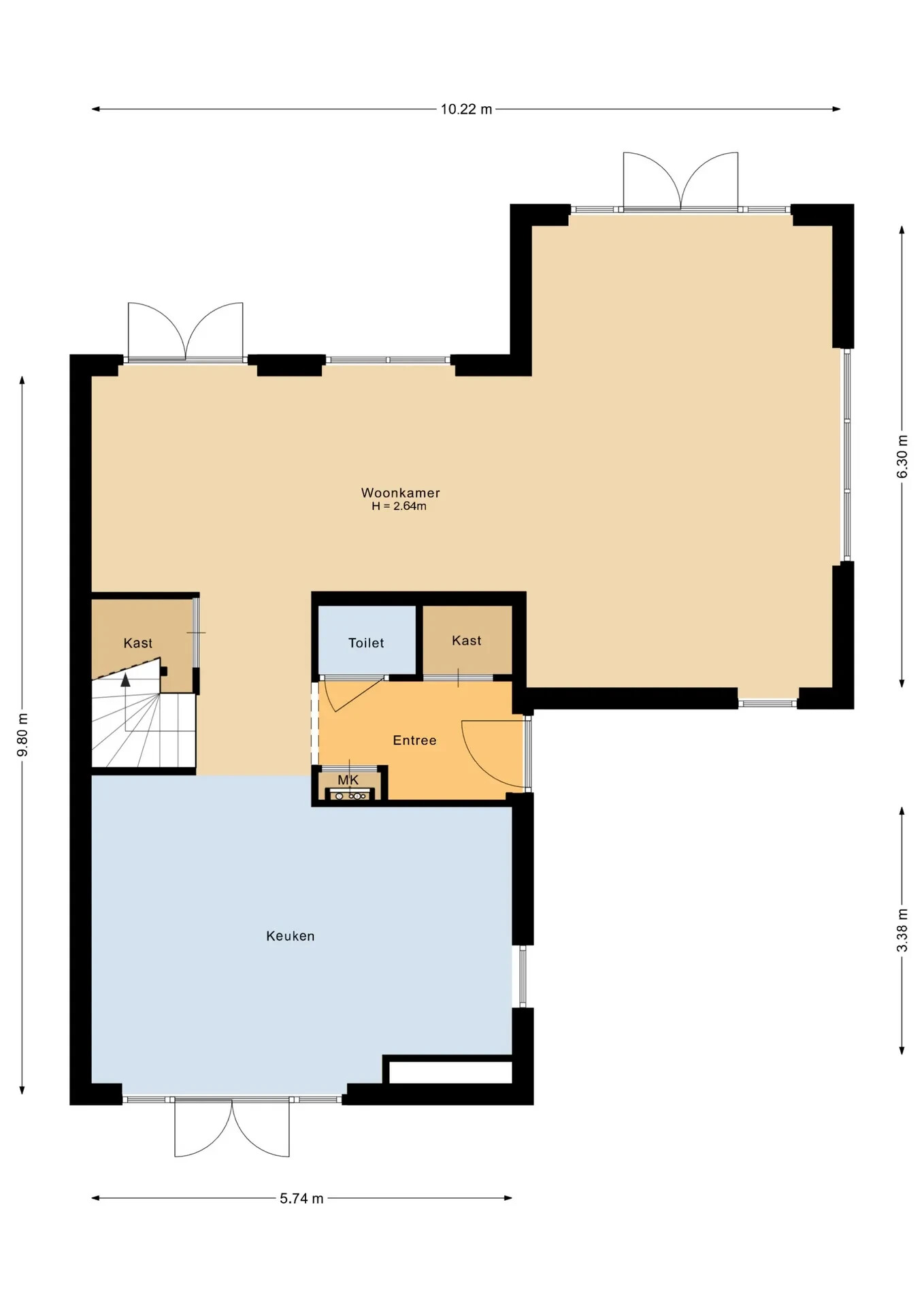 Woning te koop: Broodakkerbrink 2, Harderwijk