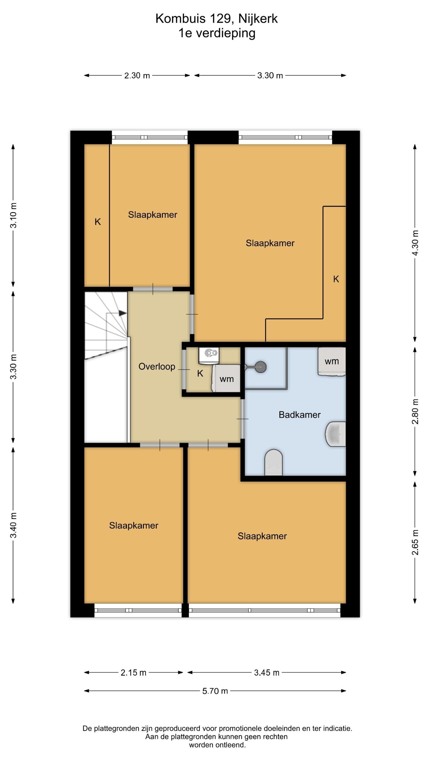 Tussenwoning te koop: Kombuis 129, Nijkerk