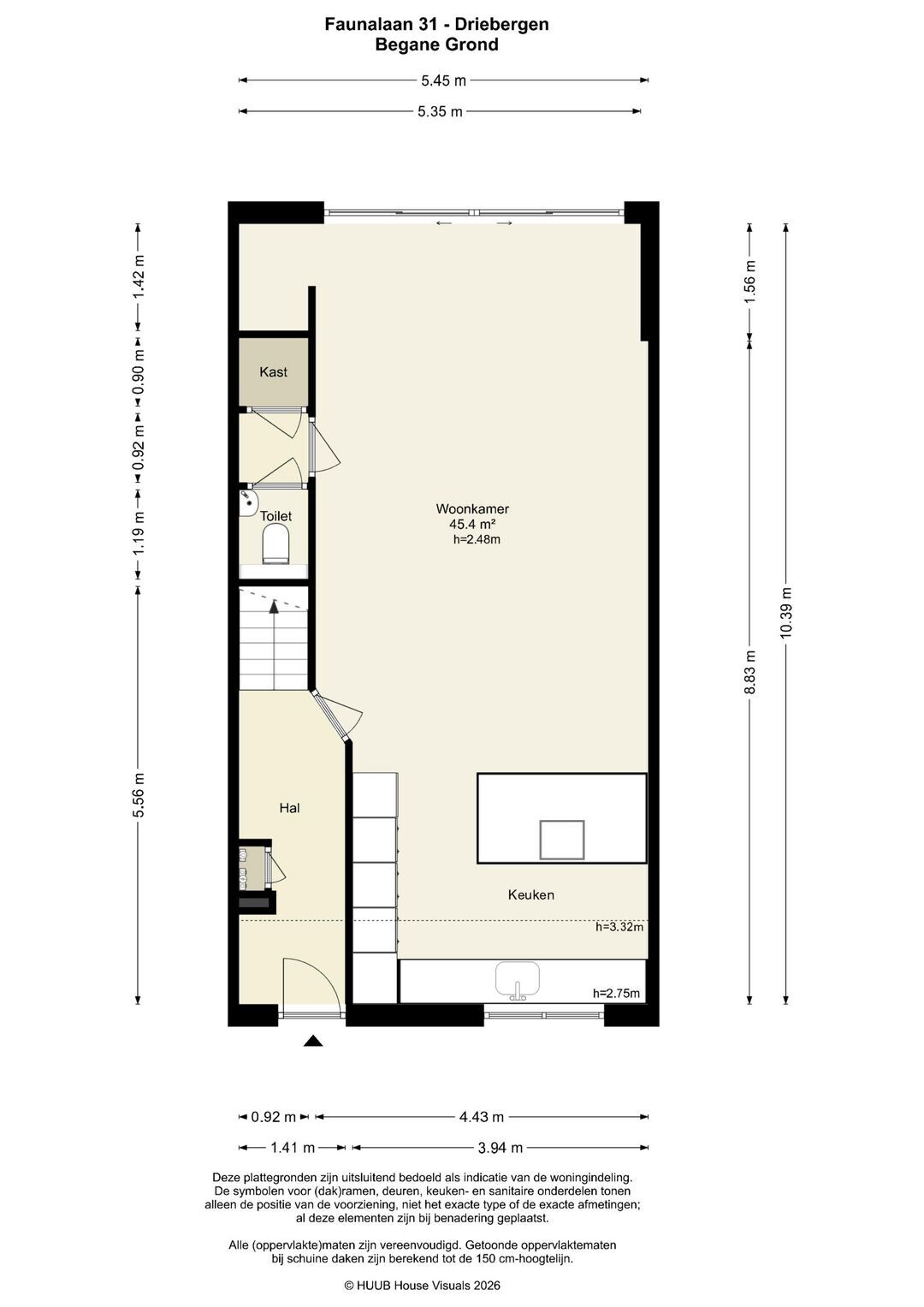 Tussenwoning te koop: Faunalaan 31, Driebergen-Rijsenburg