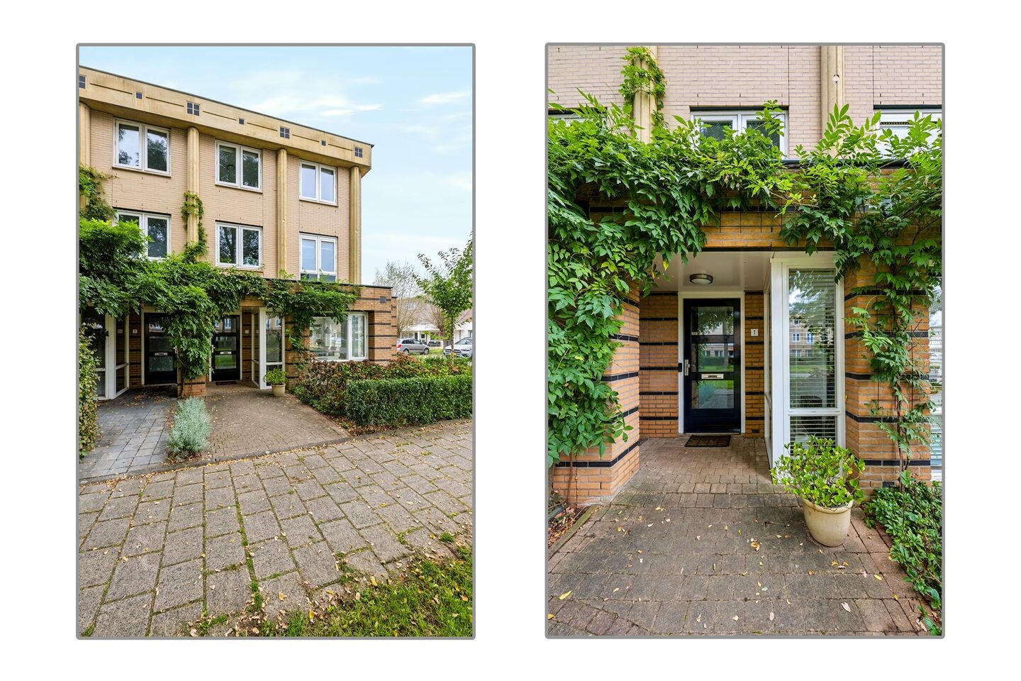 Hoekwoning te koop: Fluweelmos 1, Houten