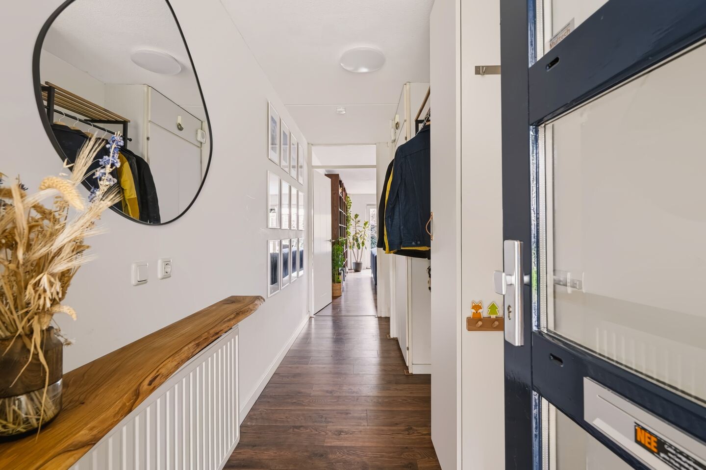 Hoekwoning te koop: Fluweelmos 1, Houten