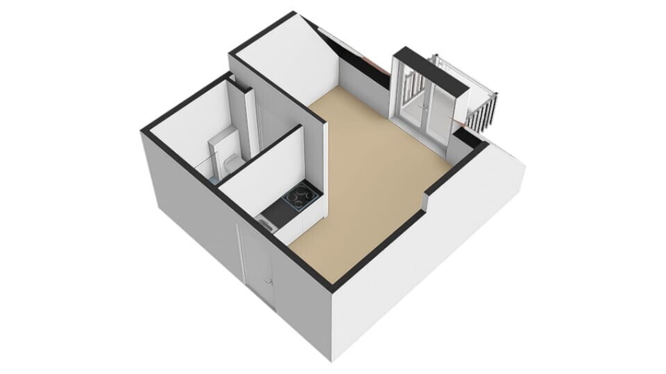 Studio te koop: Onderdoor 5-213, Houten