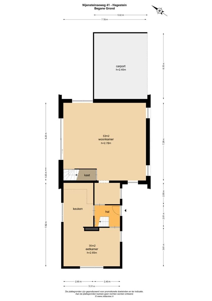 Vrijstaande woning te koop: Nijensteinseweg 41, Hagestein