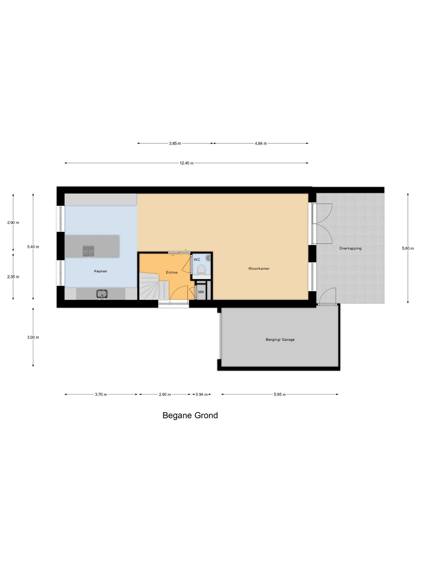Tussenwoning te koop: Keierskant 7, Leerdam