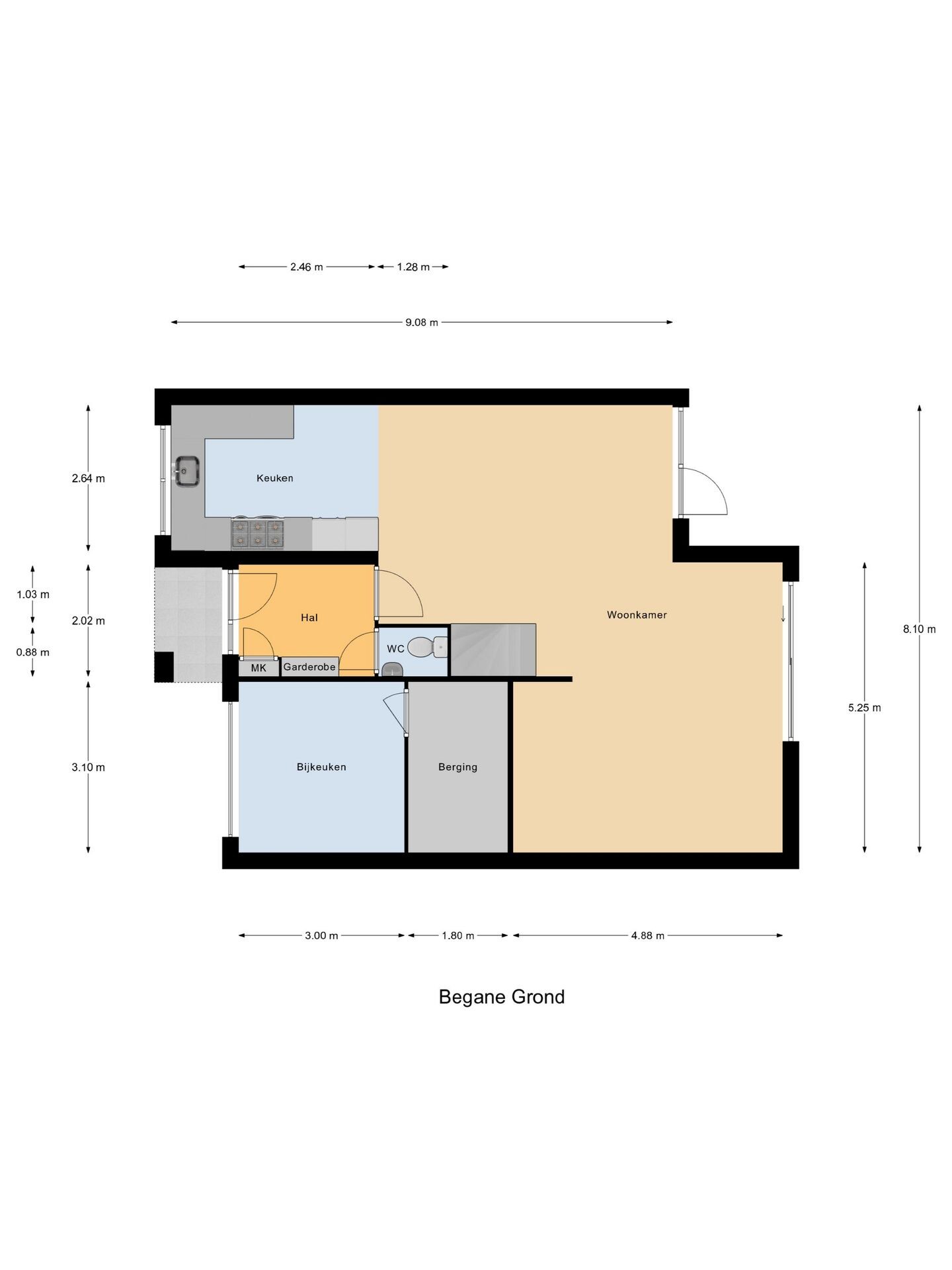 Tussenwoning te koop: Copierlaan 68, Leerdam