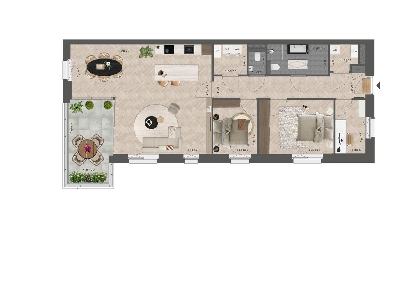 Appartement te koop: Nijverheidsweg 10, Domburg