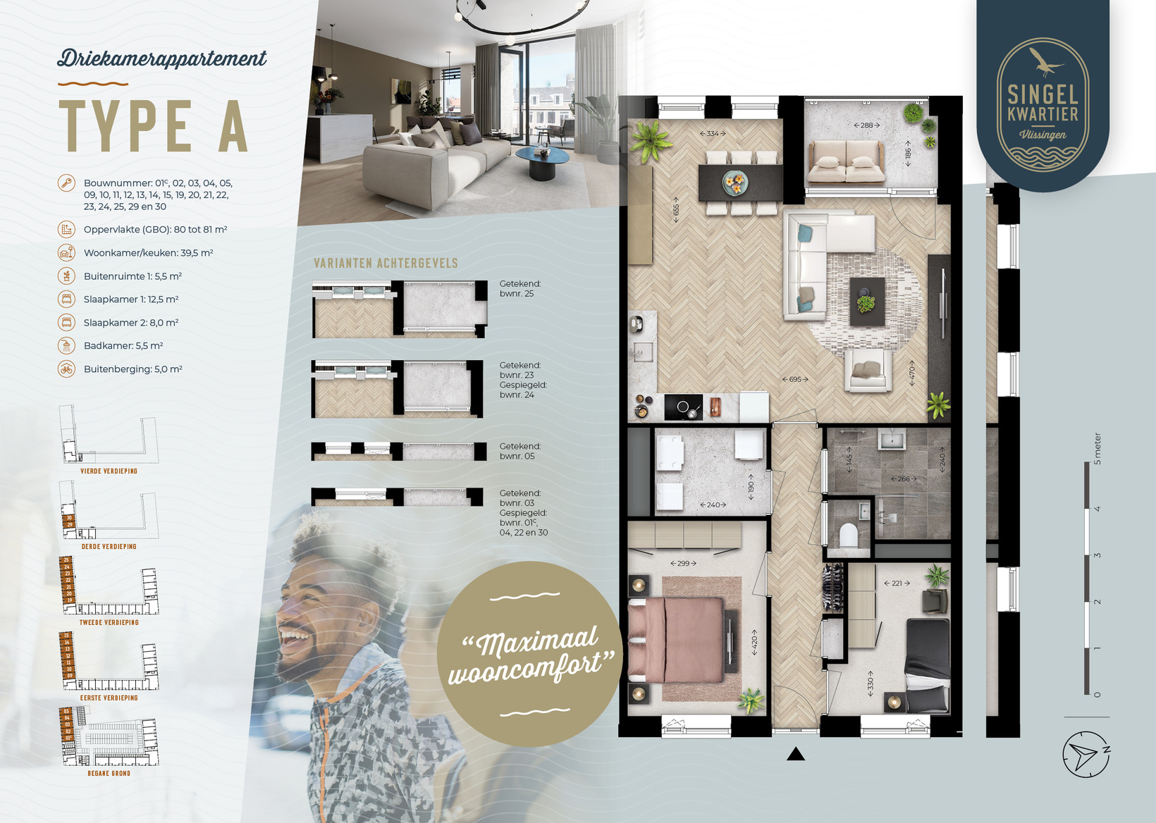 Appartement te koop: Singel 301, Vlissingen