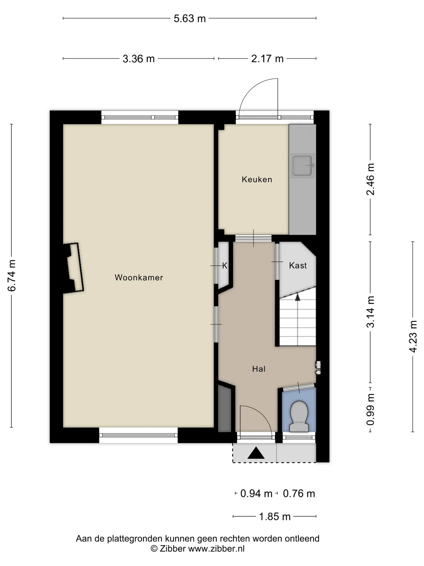Tussenwoning te koop: Zeewijksingel 12, Oost-Souburg