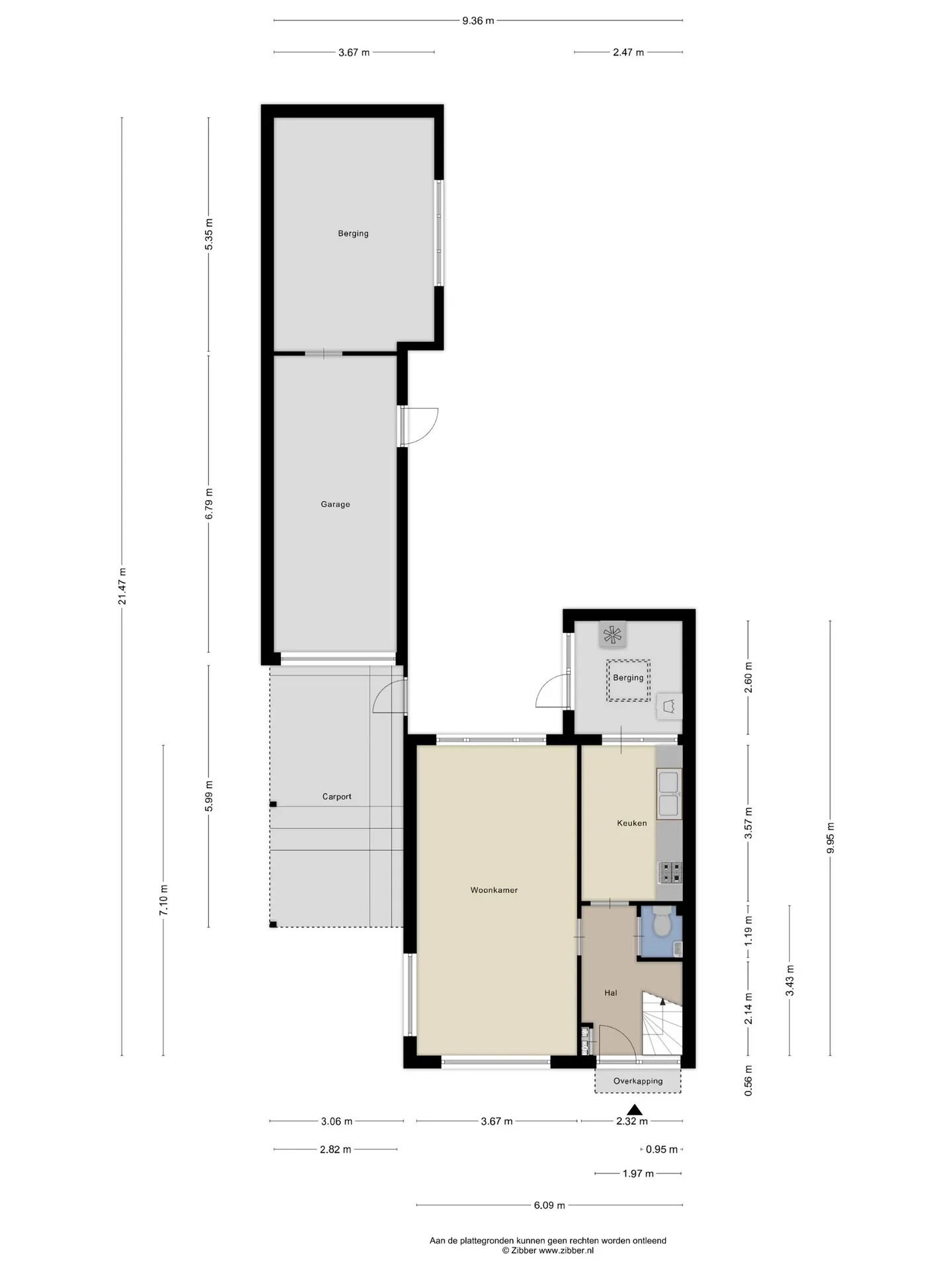 Twee-onder-één-kap te koop: Rembrandtstraat 23, Heinkenszand