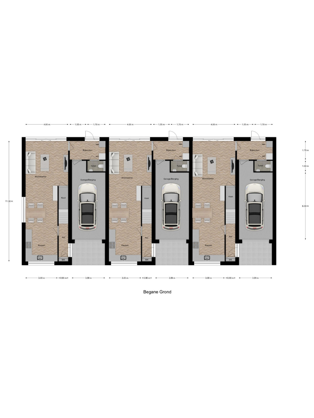 Tussenwoning te koop: Joost Hamerlinckstraat 10, Sas Van Gent
