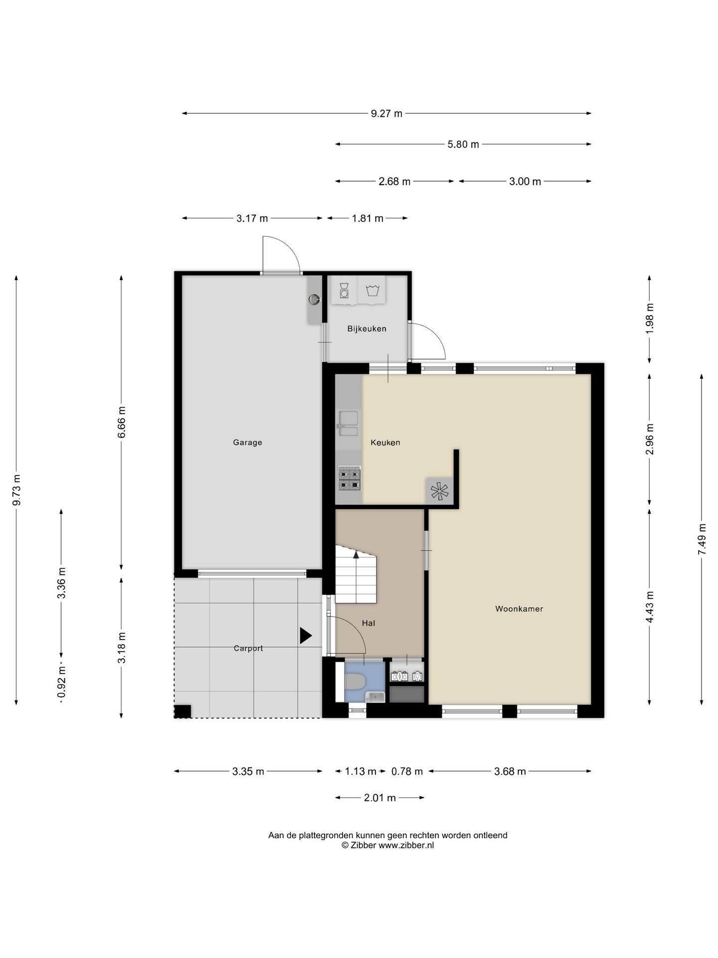 Tussenwoning te koop: Bernhardstraat 77, Westdorpe