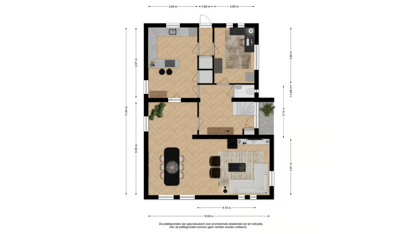 Vrijstaande woning te koop: Hogendijk 17C, Nieuw-Vossemeer