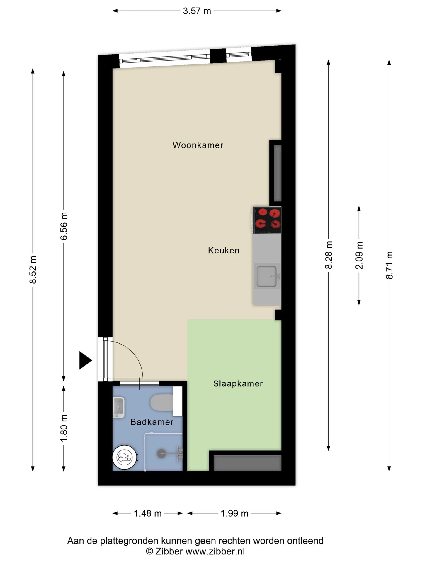 Studio te koop: Visserstraat 21, Breda