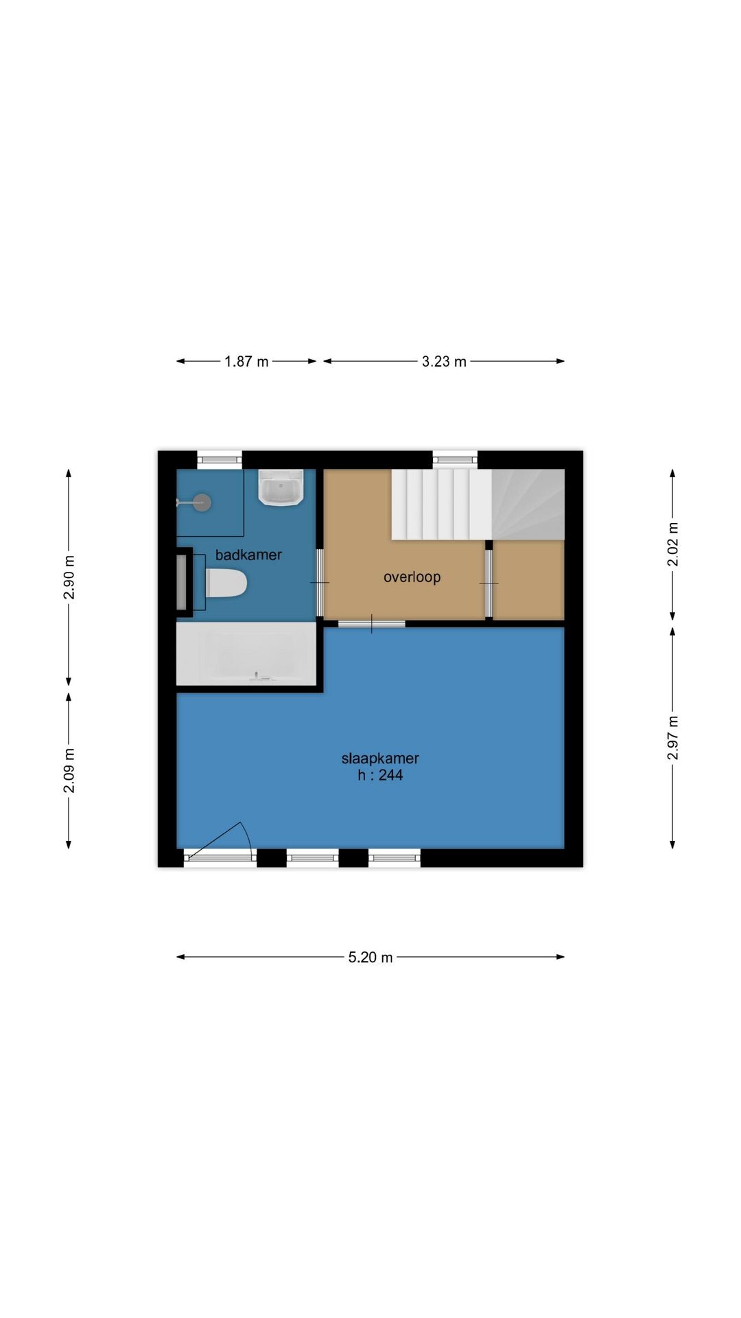 Tussenwoning te koop: Talmastraat 82, Breda