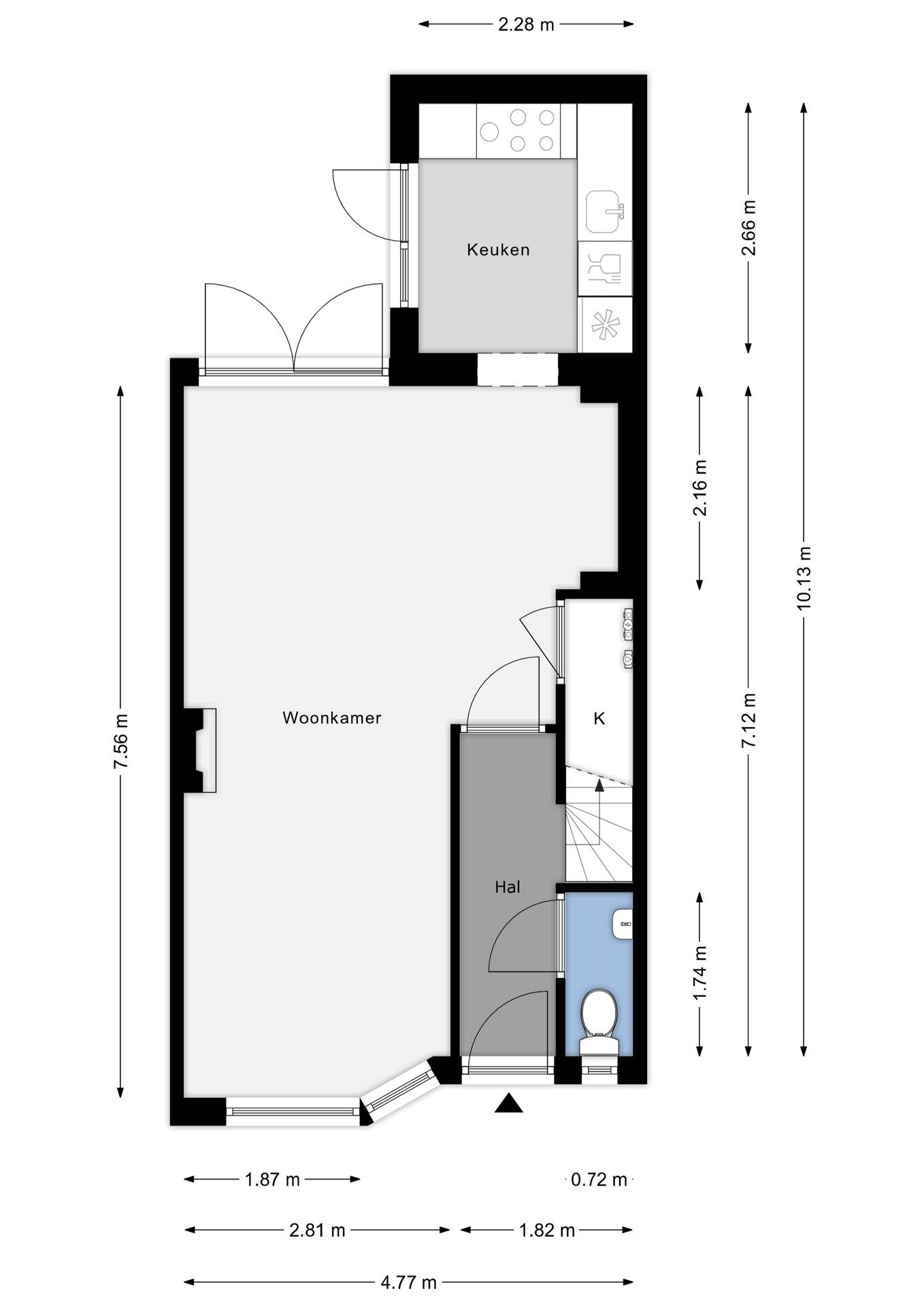 Tussenwoning te koop: Acaciastraat 47, Breda