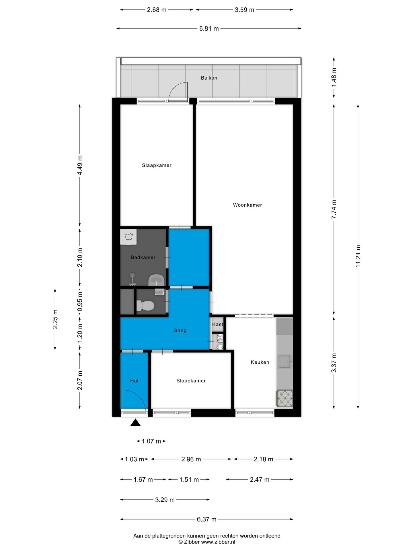 Appartement te koop: Groenedijk 121, Breda