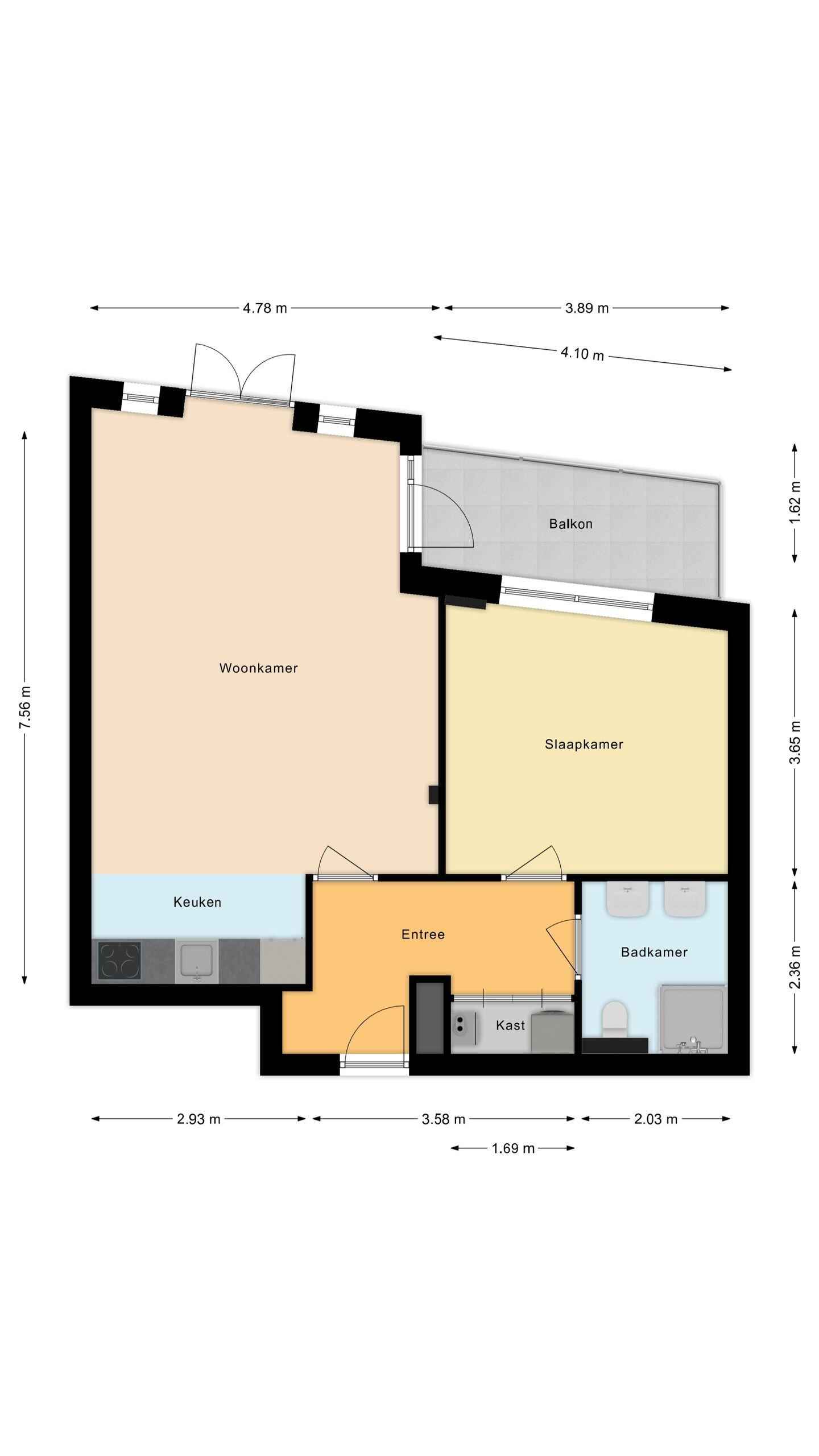 Appartement te koop: Telegraafstraat 29-07, Tilburg