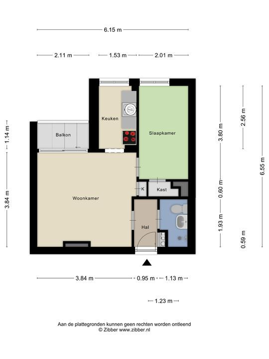 Studio te koop: Waterhoefstraat 11B, Tilburg