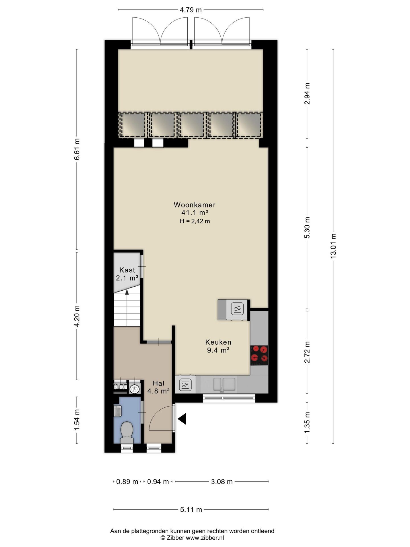 Tussenwoning te koop: Gemerthof 3, Tilburg