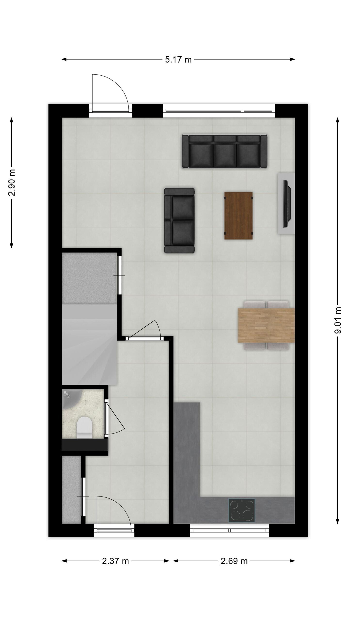 Tussenwoning te koop: Olifantoortje 26, Tilburg