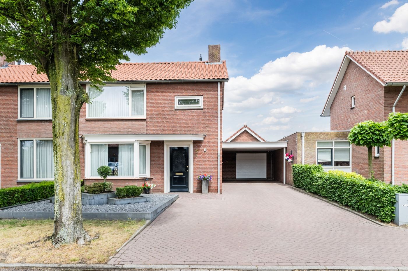 Twee-onder-één-kap te koop: Korenstraat 40, Moergestel