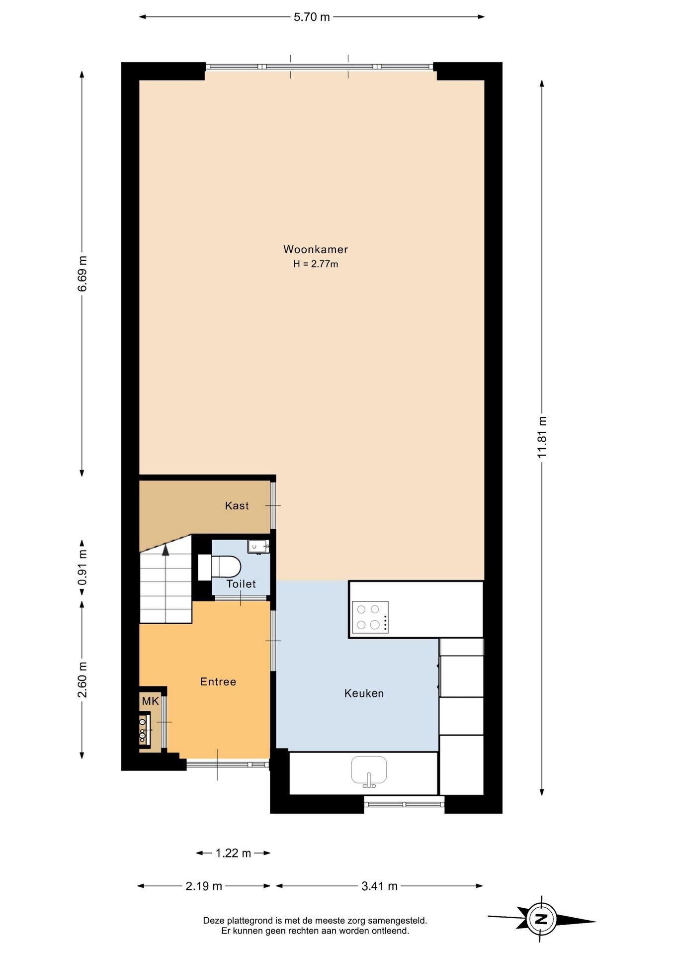 Tussenwoning te koop: Joep Naninckstraat 3, Waalwijk