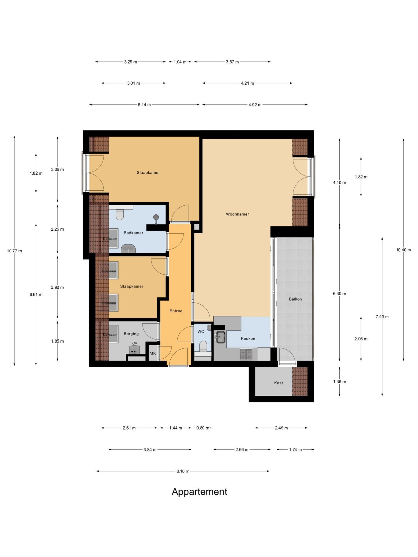 Appartement te koop: Jacobus van de Meijdenstraat 1J, Drunen