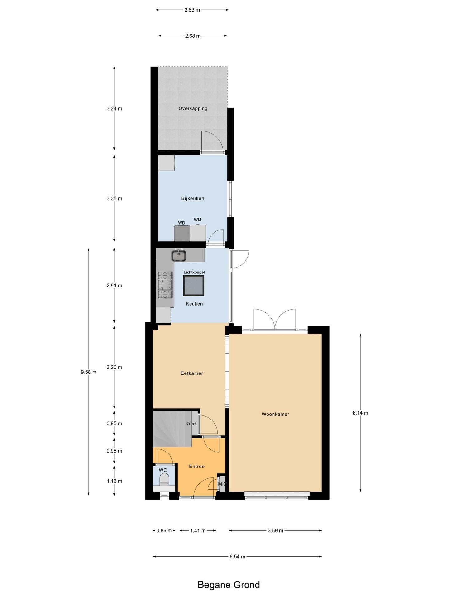 Tussenwoning te koop: Norbertijnerstraat 25, Elshout