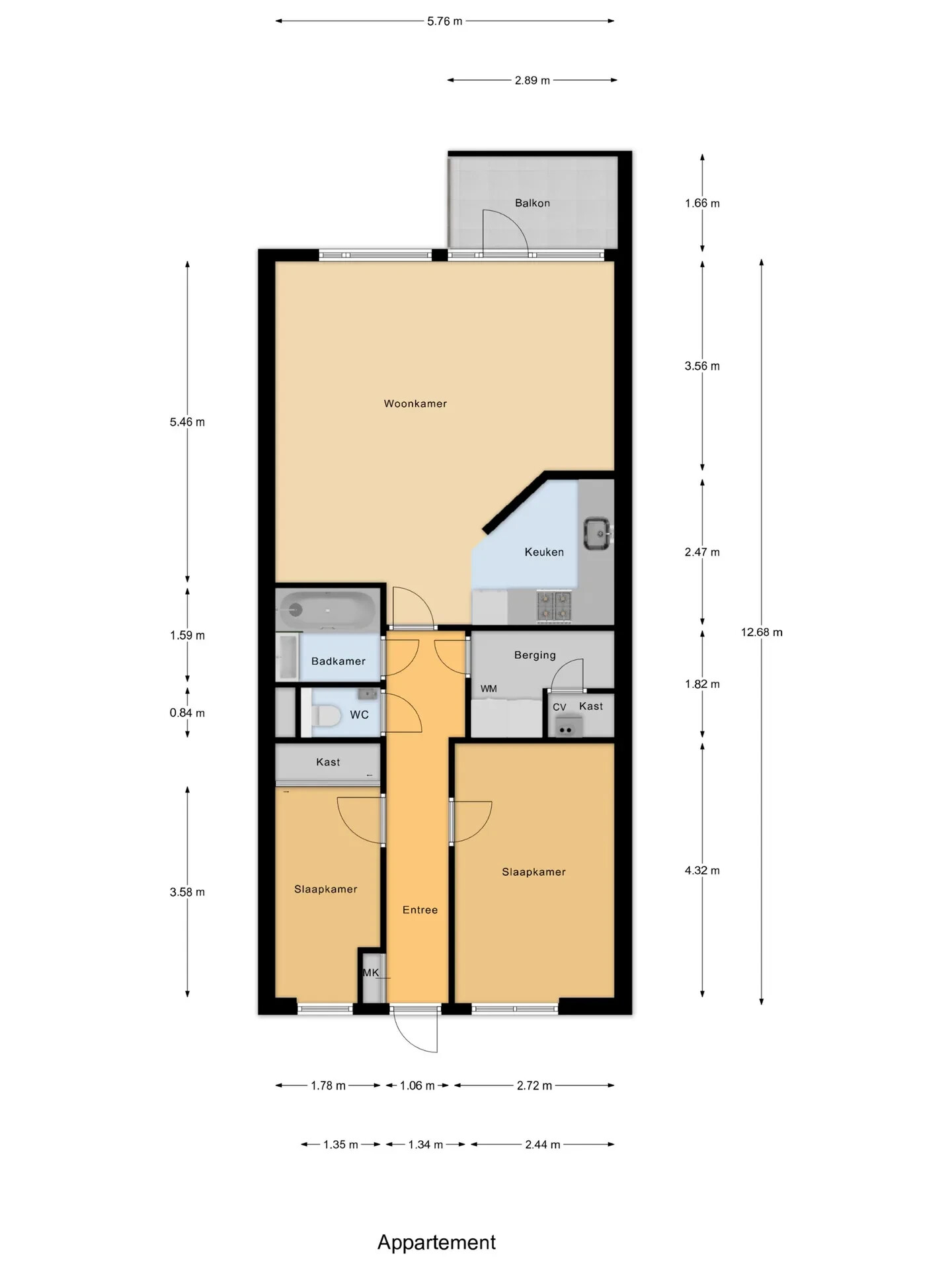 Appartement te koop: Maaspoortweg 257, 'S-Hertogenbosch