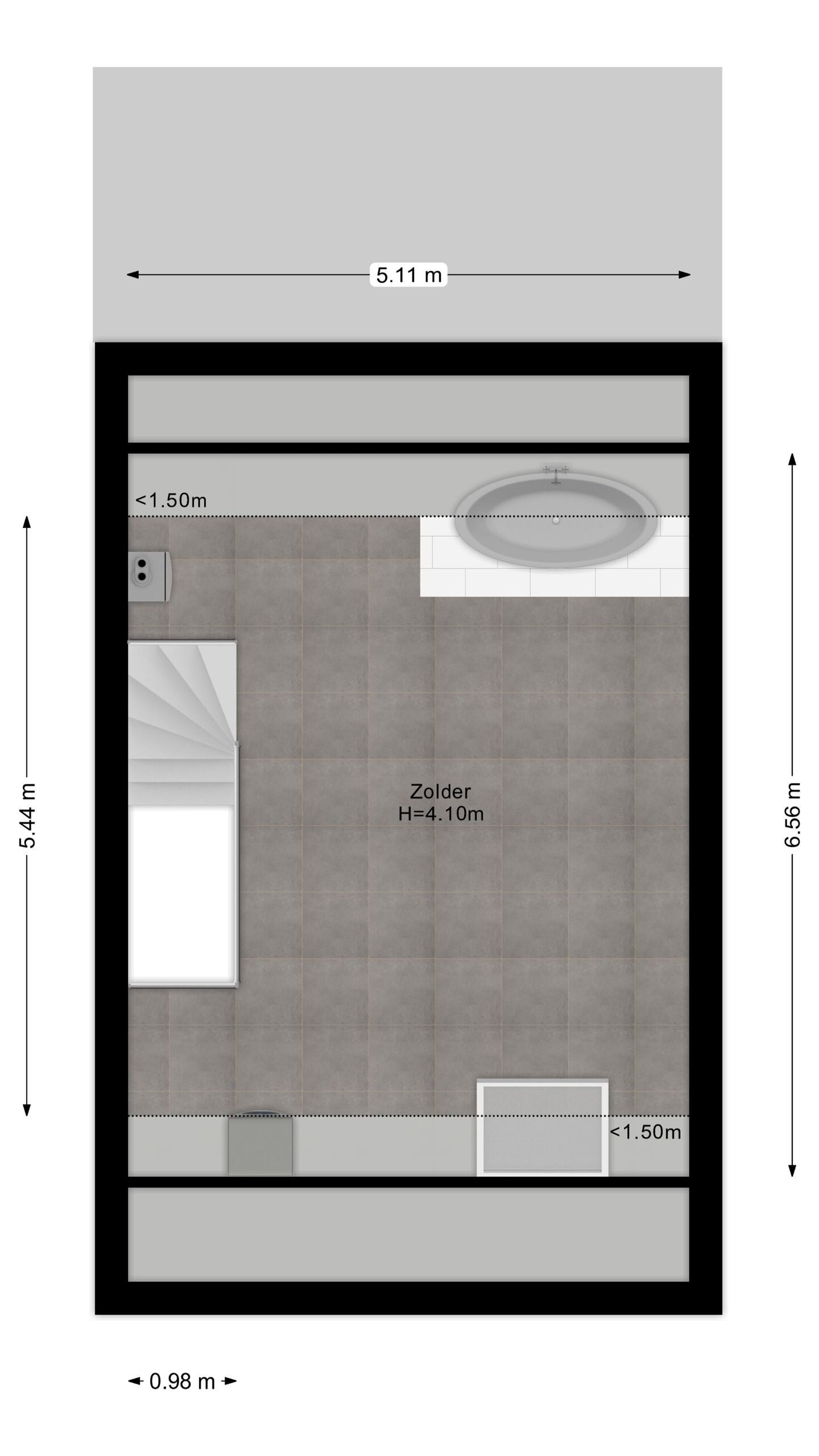 Tussenwoning te koop: Baronesstraat 13, Grave