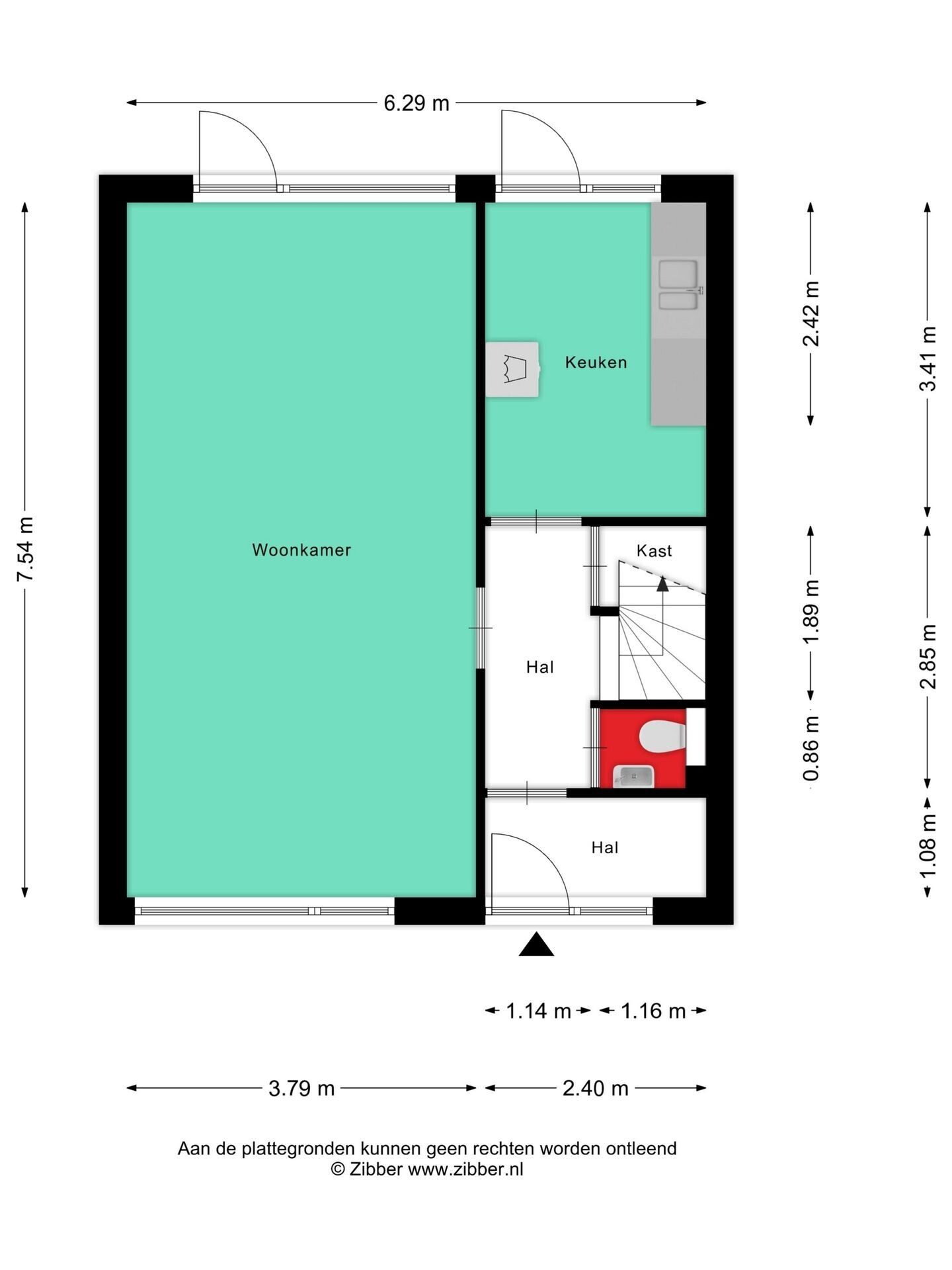 Tussenwoning te koop: Kriegerstraat 22, Grave