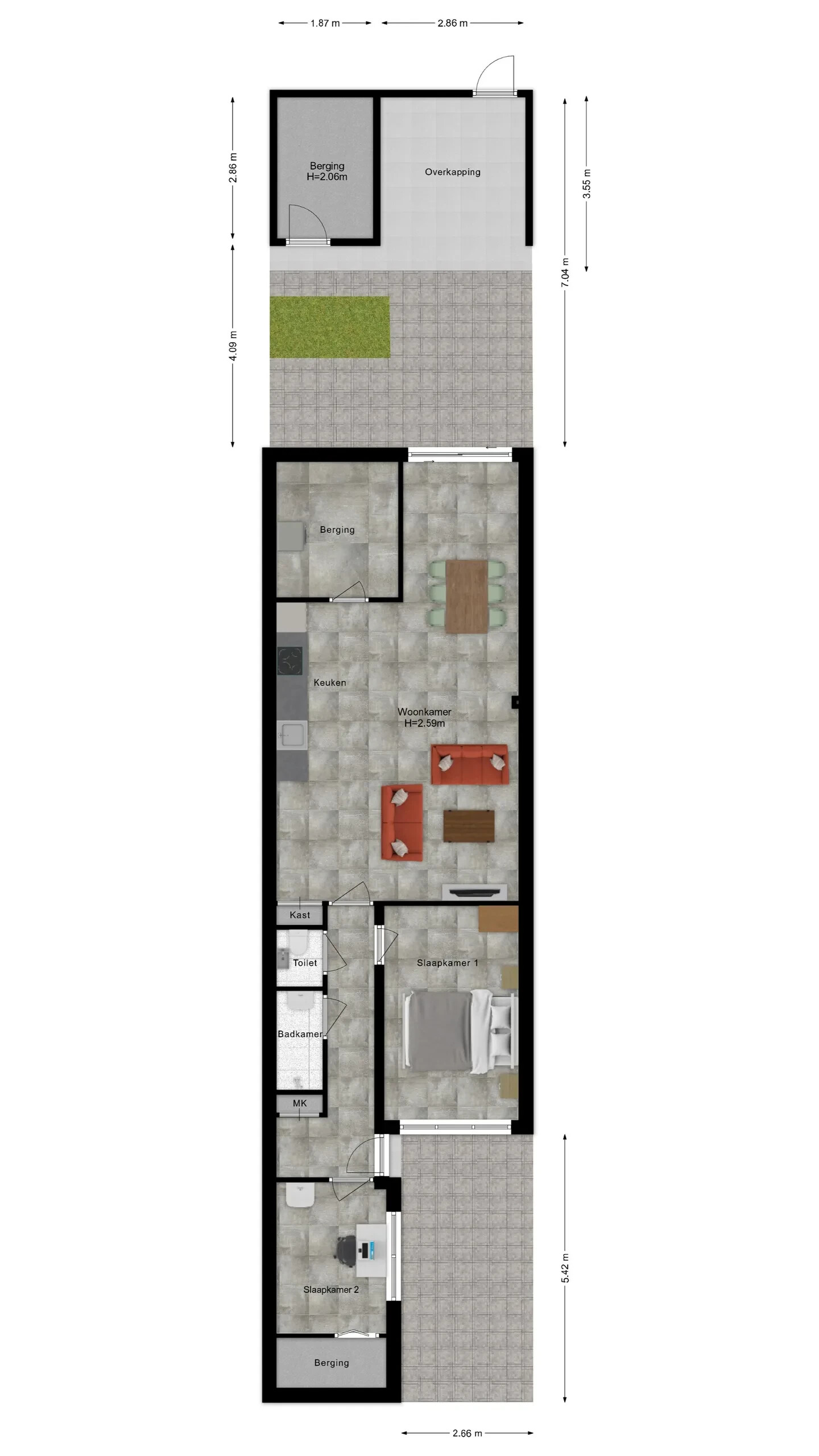 Tussenwoning te koop: Korhoenderveld 239, Cuijk