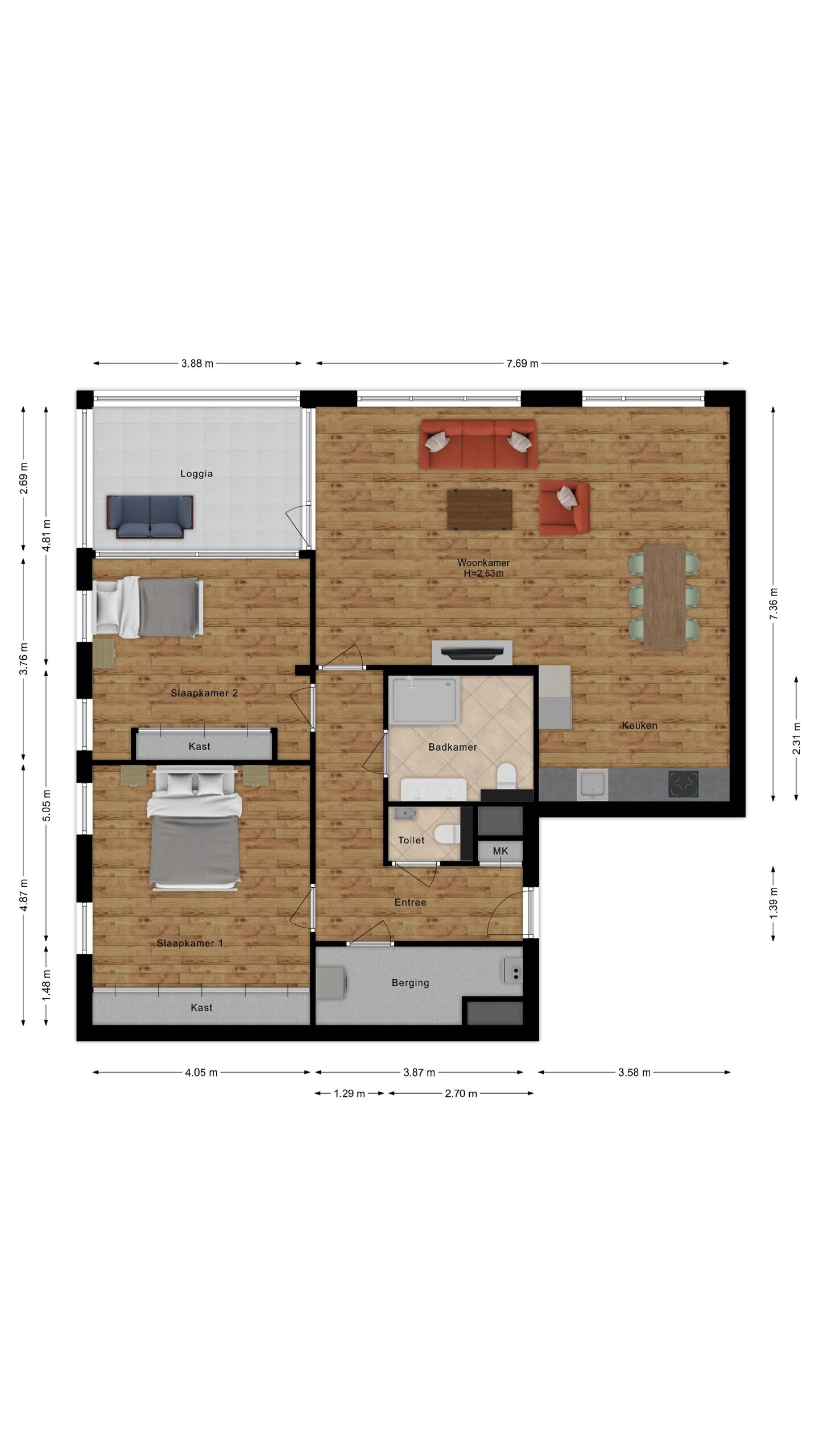 Appartement te koop: Lavendel 509, Cuijk