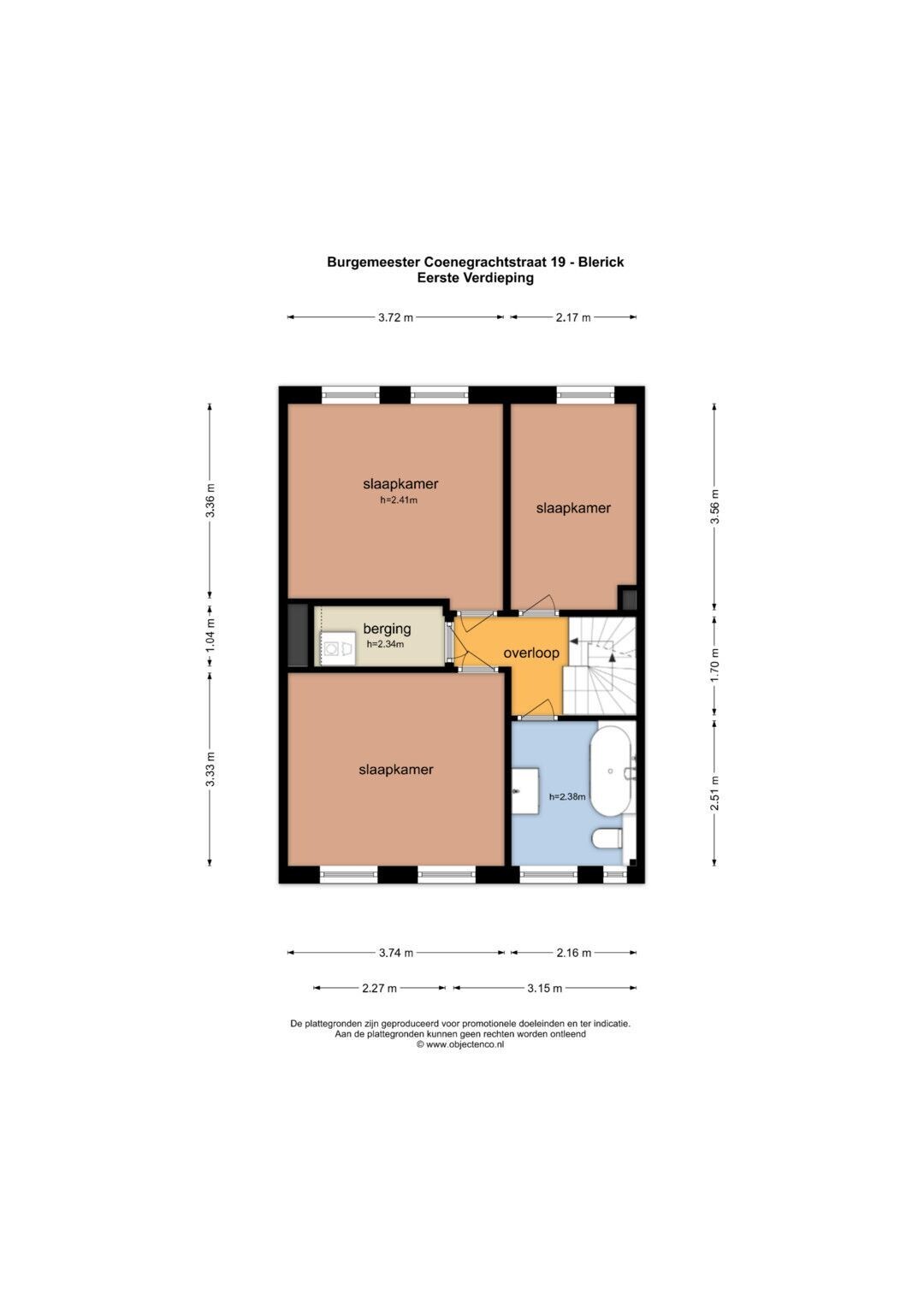 Tussenwoning te koop: Burgemeester Coenegrachtstraat 19, Venlo